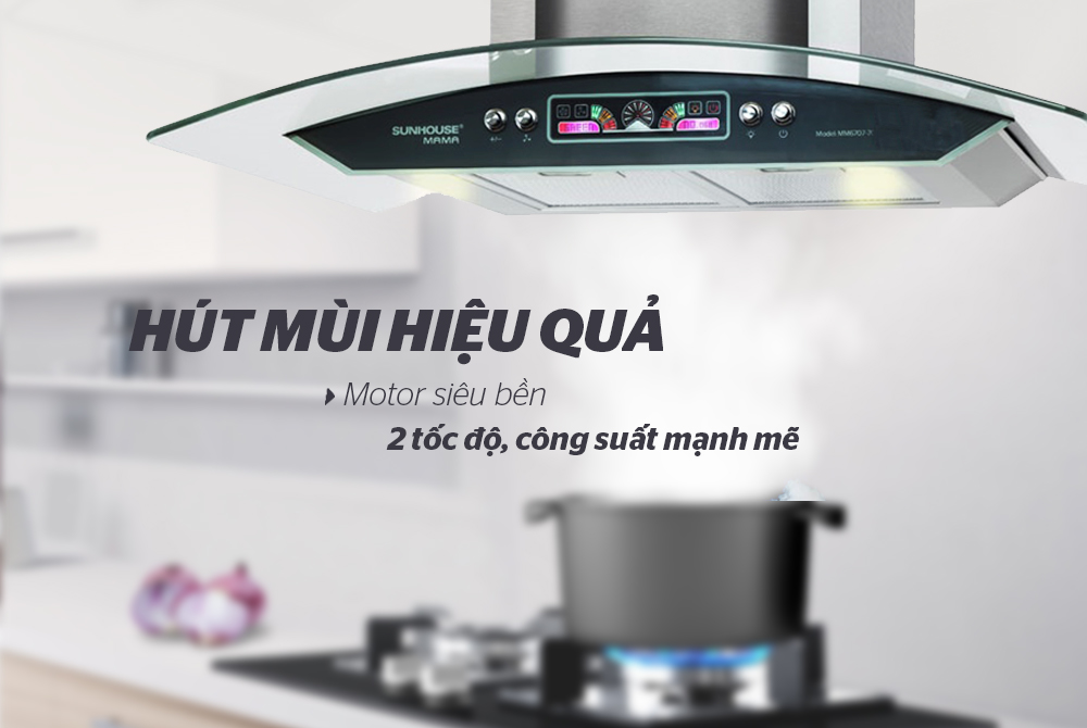 Máy hút mùi Sunhouse Mama MMB6707-70 cao cấp