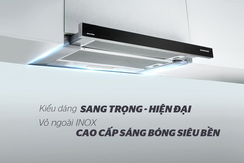 Máy hút mùi Sunhouse SHB6123 hiện đại