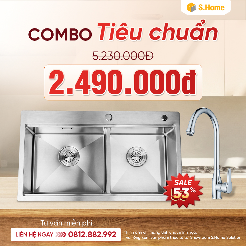 Combo chậu vòi Morris chỉ 2490k