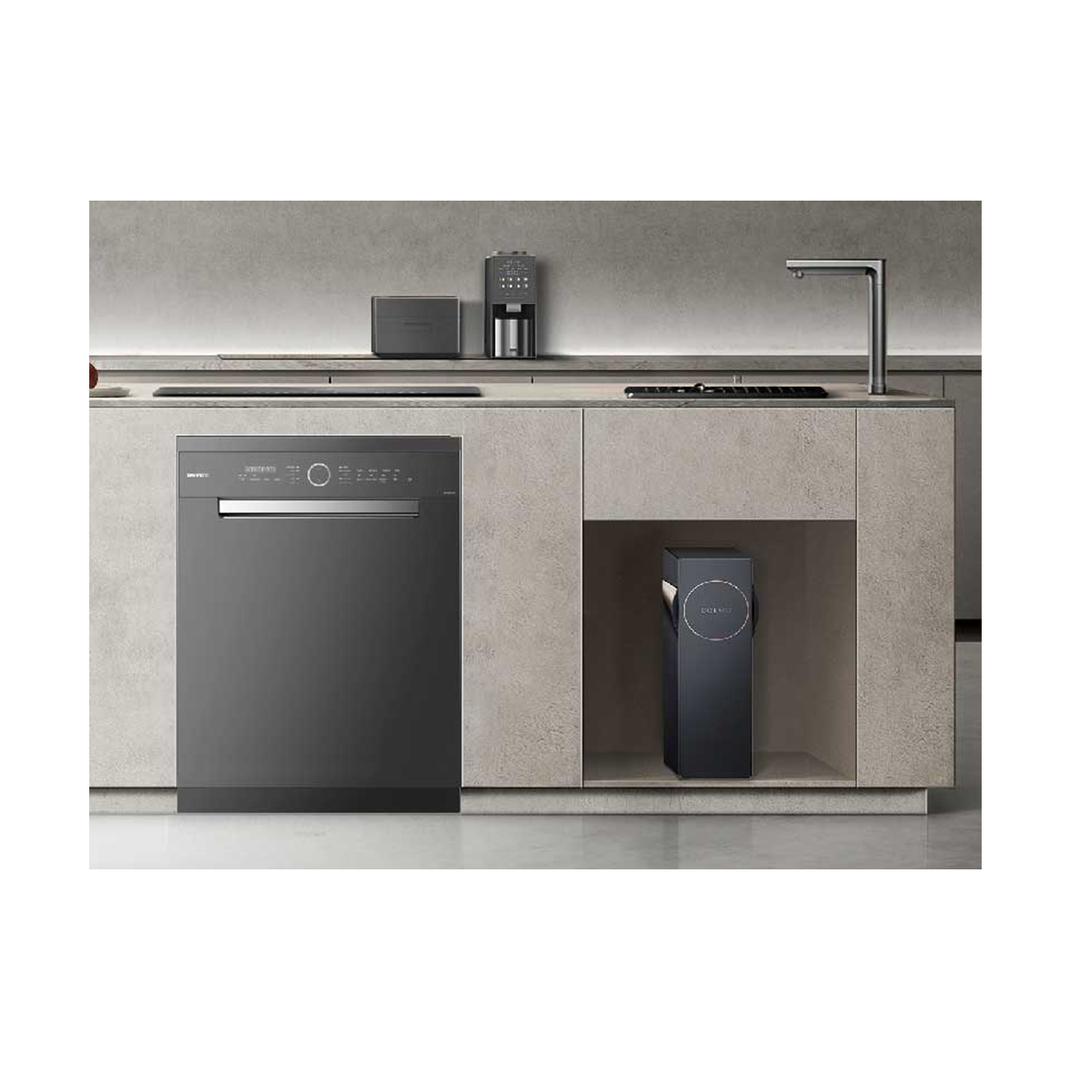 Máy rửa bát độc lập GRANDX SMS8GX89G hiện đại