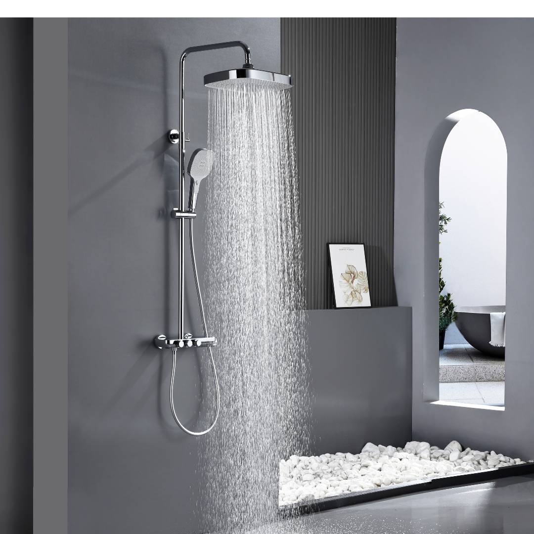 Sen cây nhiệt độ FlowControl Thermostatic Shower DeMuhler ML513206C giá tốt