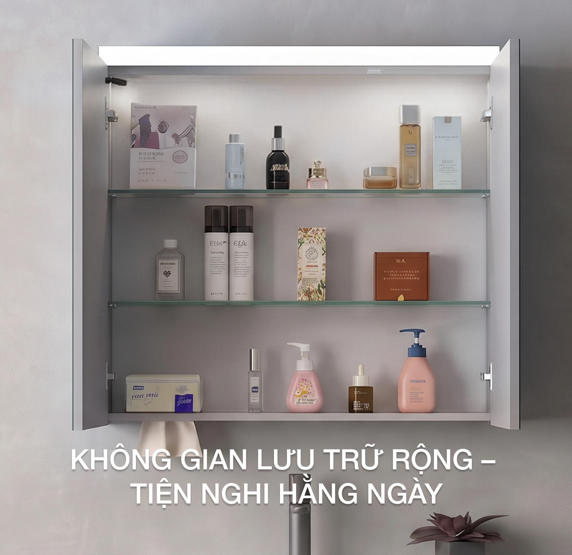 Tủ Lavabo MORRIS MR251614-60 cao cấp