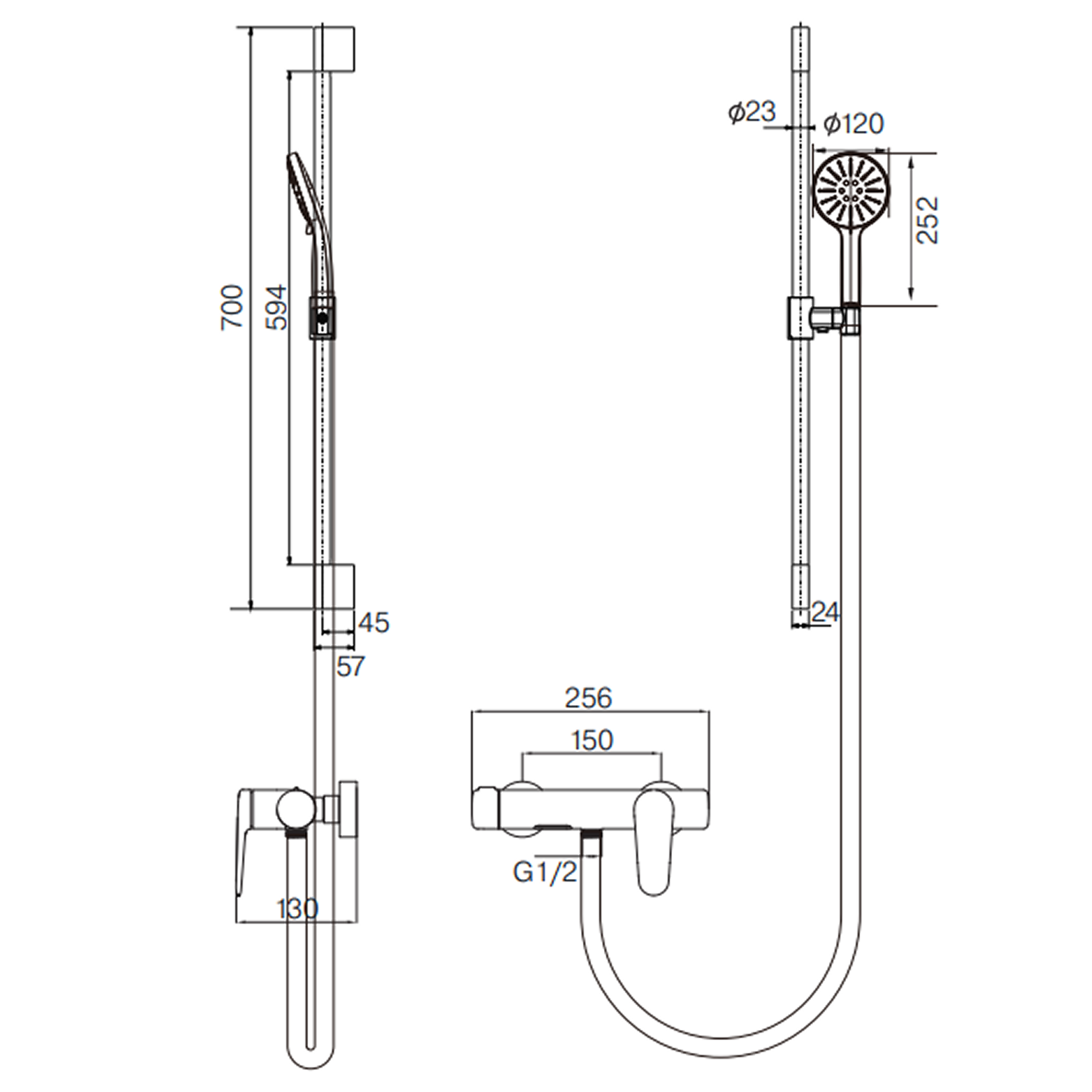 Sen tay nóng lạnh DeMuhler ML511105C độ bền cao