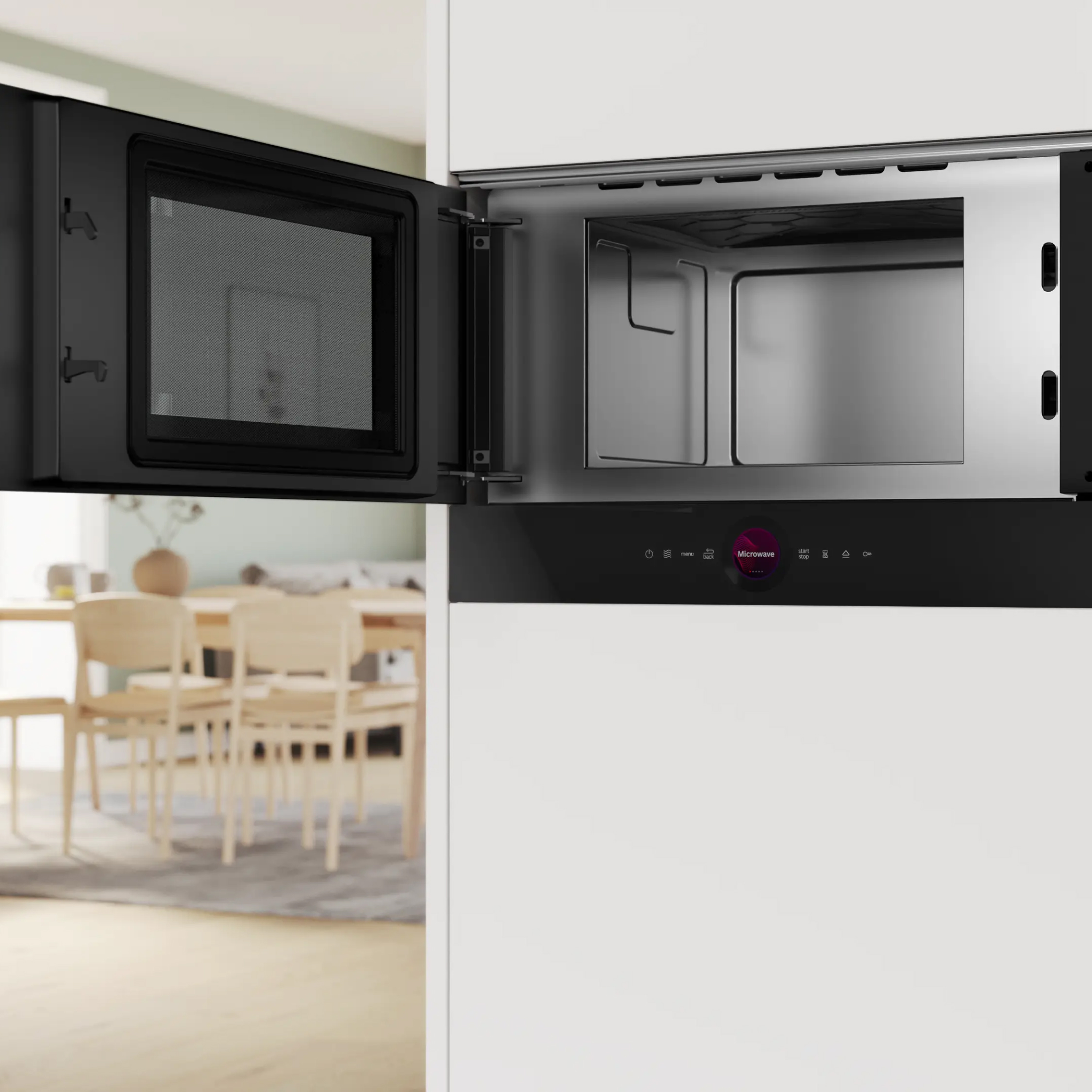 Lò vi sóng BOSCH BFL7221B1 seri 8 cao cấp