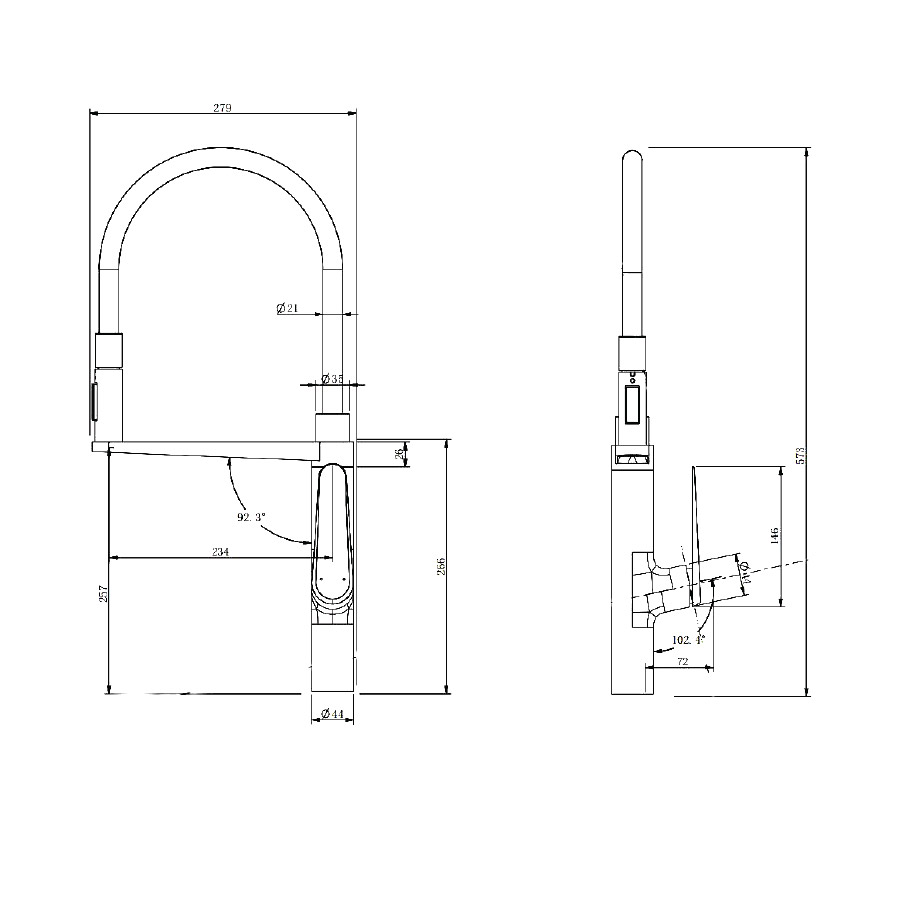 Vòi rửa bát Demuhler ML863001