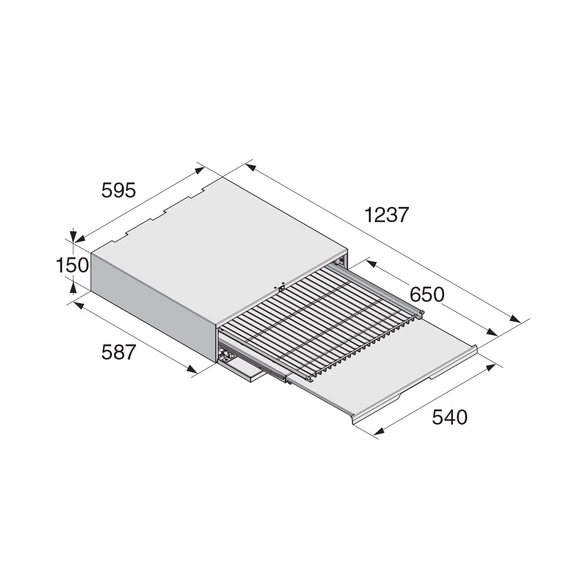 Khay để đồ Asko HDB1153W giặt sấy bền đẹp