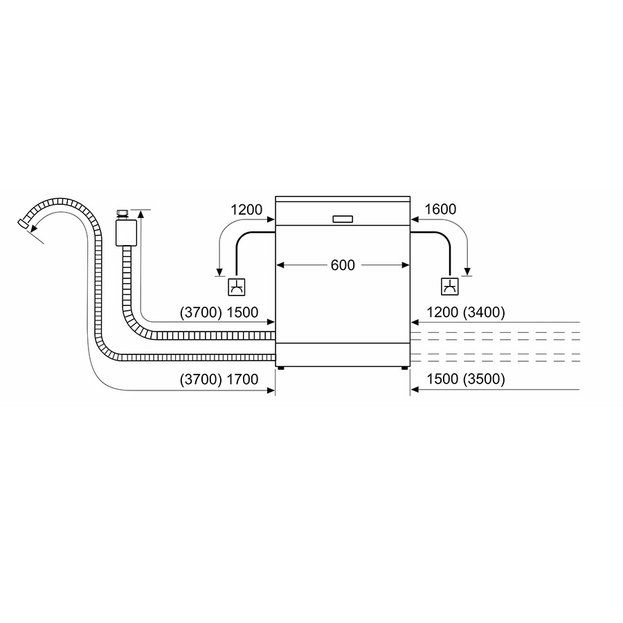 Máy rửa bát Bosch SMS6ZCI16E 14 bộ