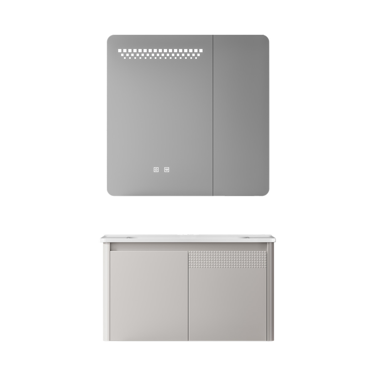Tủ lavabo kèm tủ gương DeMuhler ML276313-80 chính hãng
