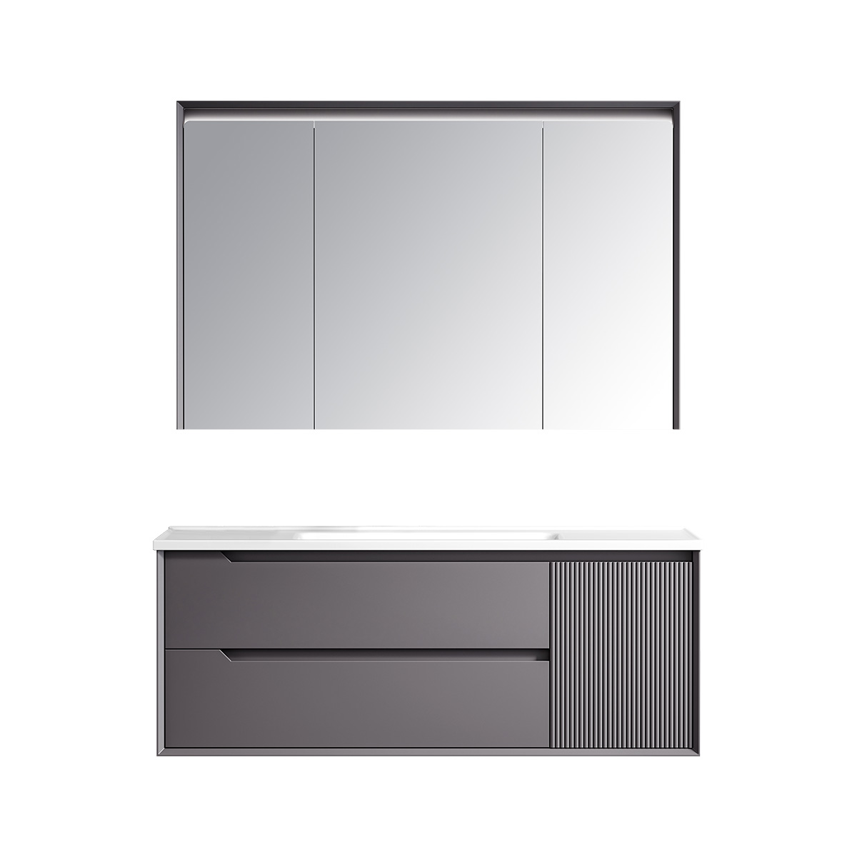 Tủ lavabo kèm tủ gương DeMuhler ML276322-120 sang trọng