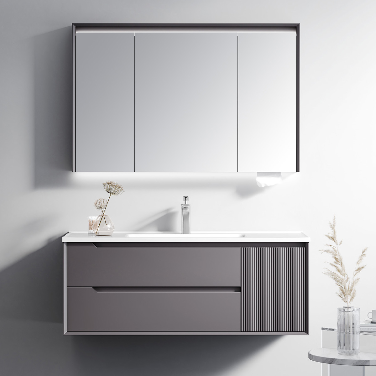 Tủ lavabo kèm tủ gương DeMuhler ML276322-120