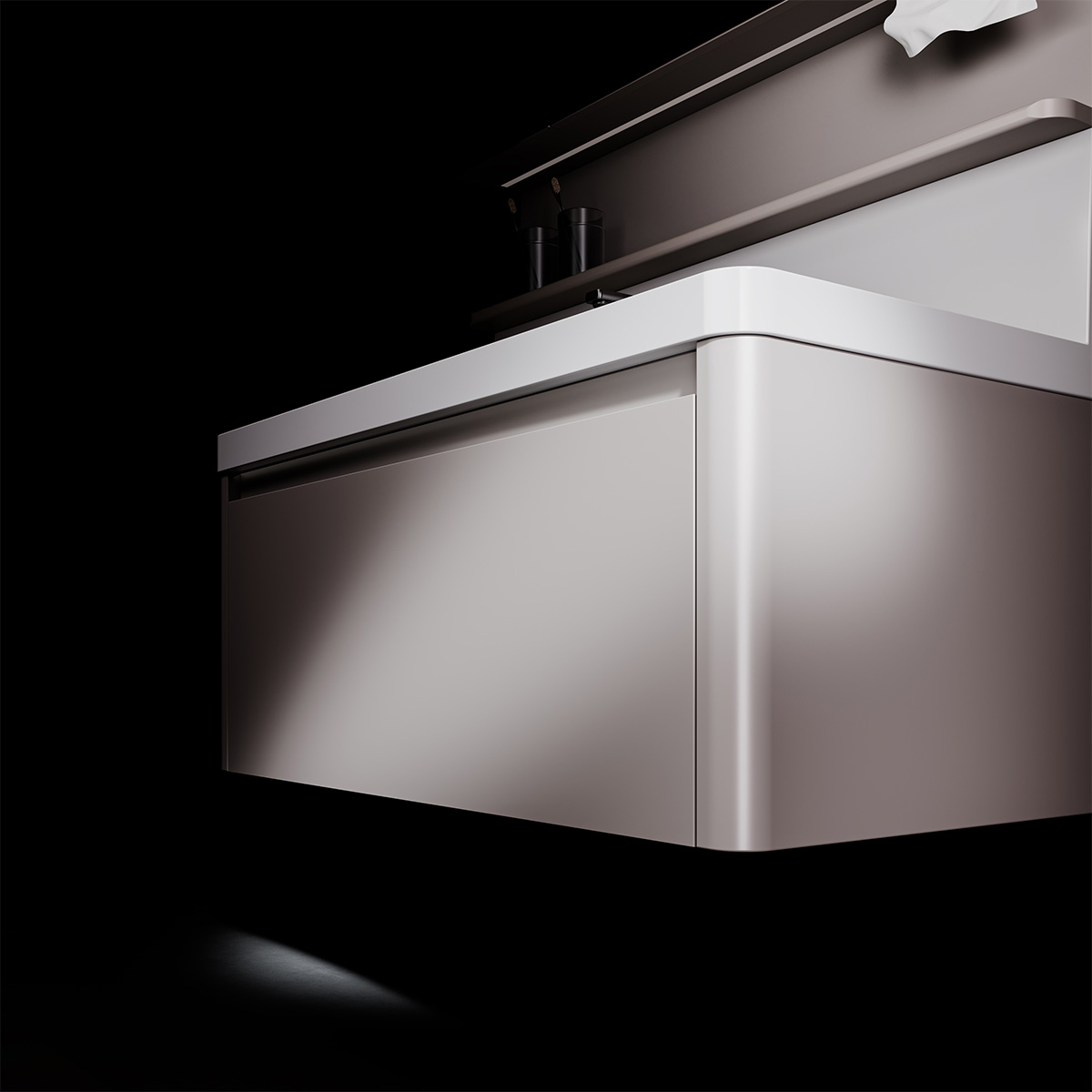 Tủ lavabo kèm tủ gương DeMuhler KANSO Series ML276326-80 hiện đại