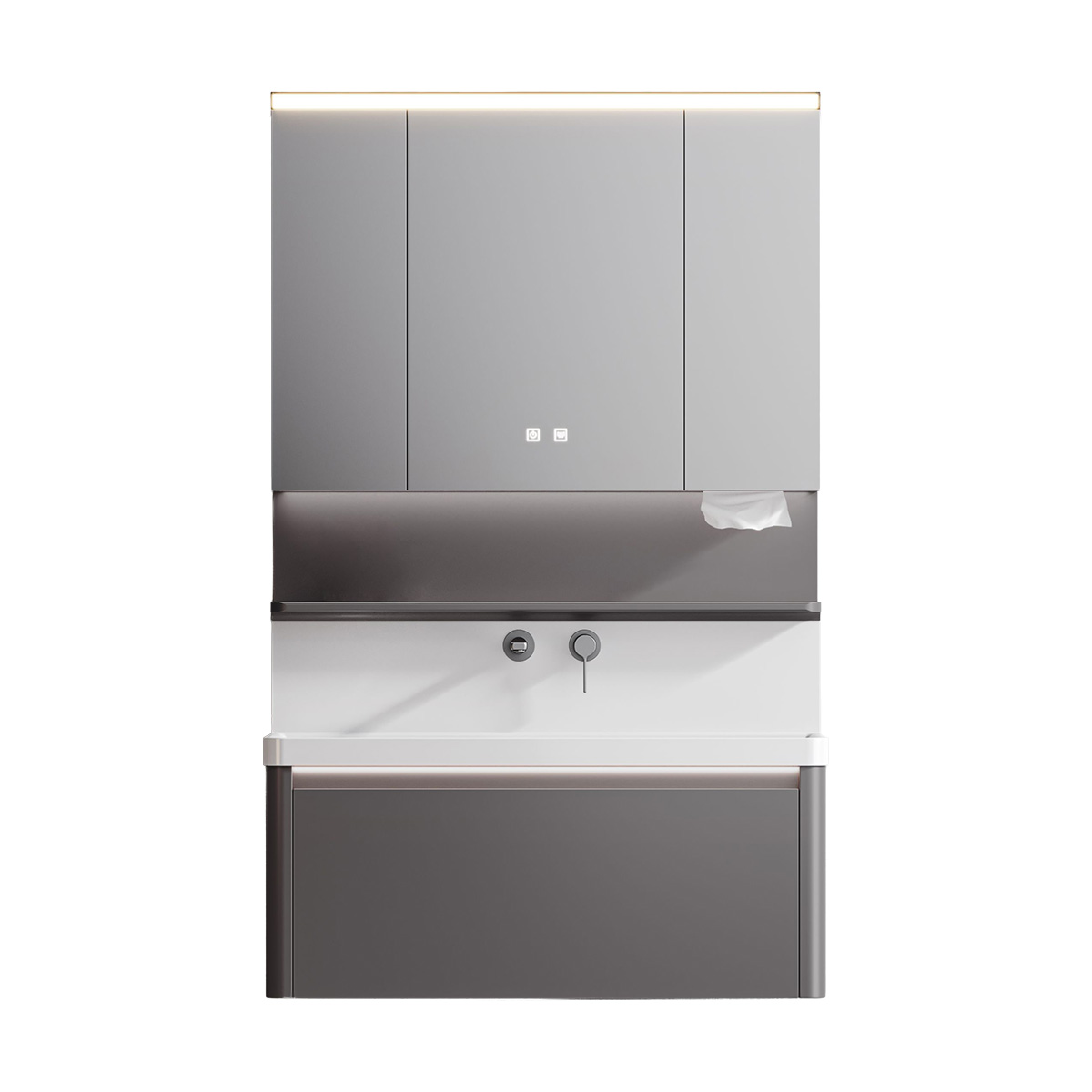 Tủ lavabo kèm tủ gương DeMuhler KANSO Series ML276327-100 chất lượng