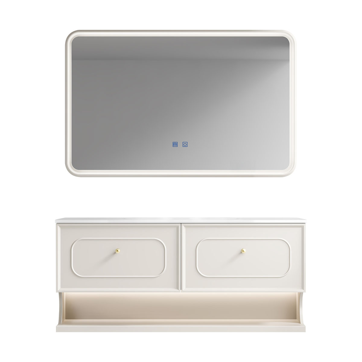 Tủ lavabo kèm tủ gương DeMuhler ML278312-120 sang trọng
