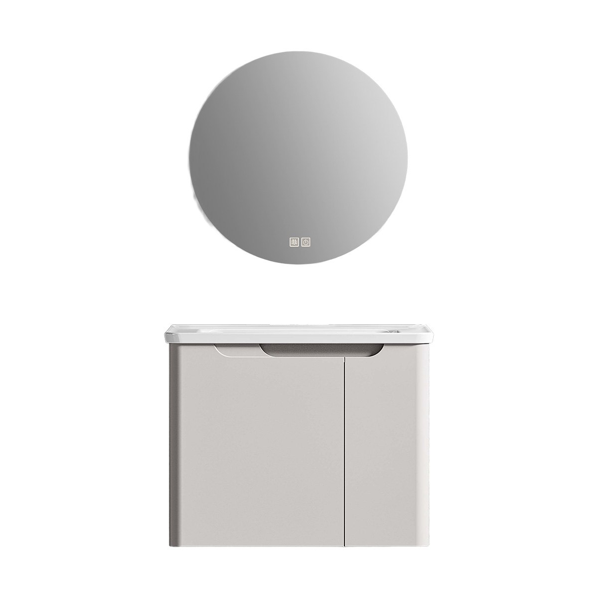 Tủ lavabo kèm tủ gương DeMuhler ML278313-60 hiện đại