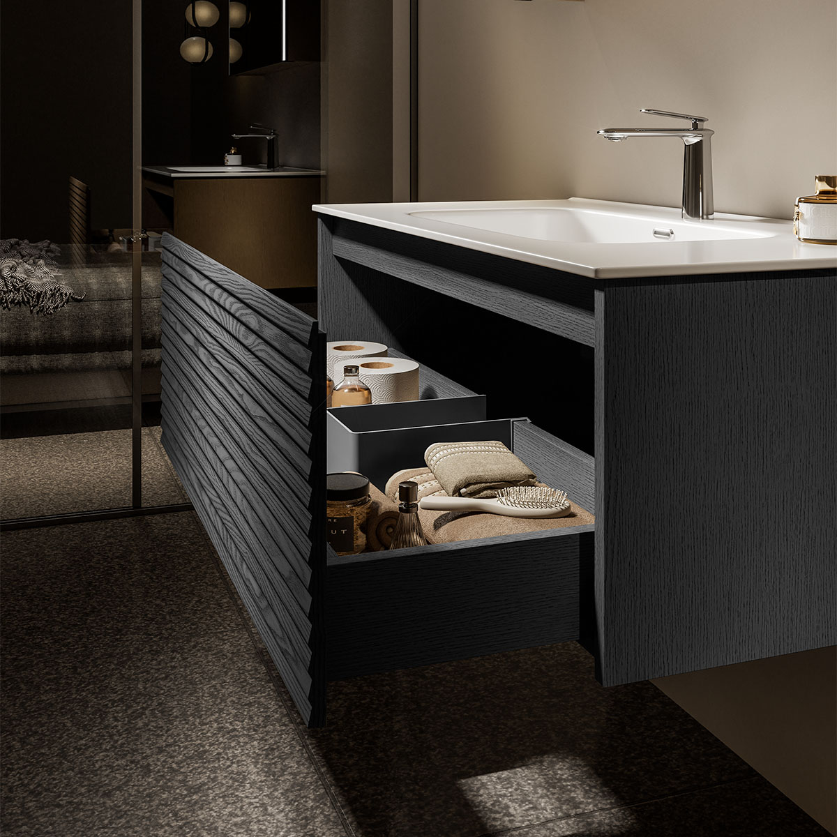 Tủ Lavabo DeMuhler ML278314-80 cao cấp