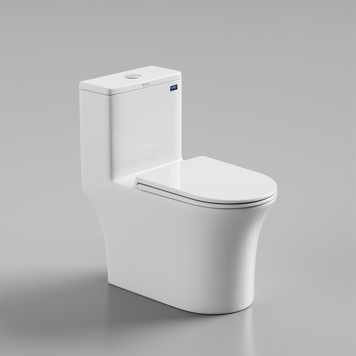 Bồn cầu đặt sàn một khối Demuhler ML366308 hiện đại