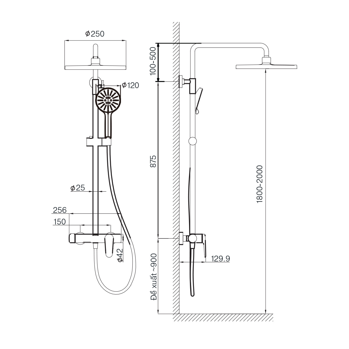 Sen cây DeMuhler ML513116QH hiện đại