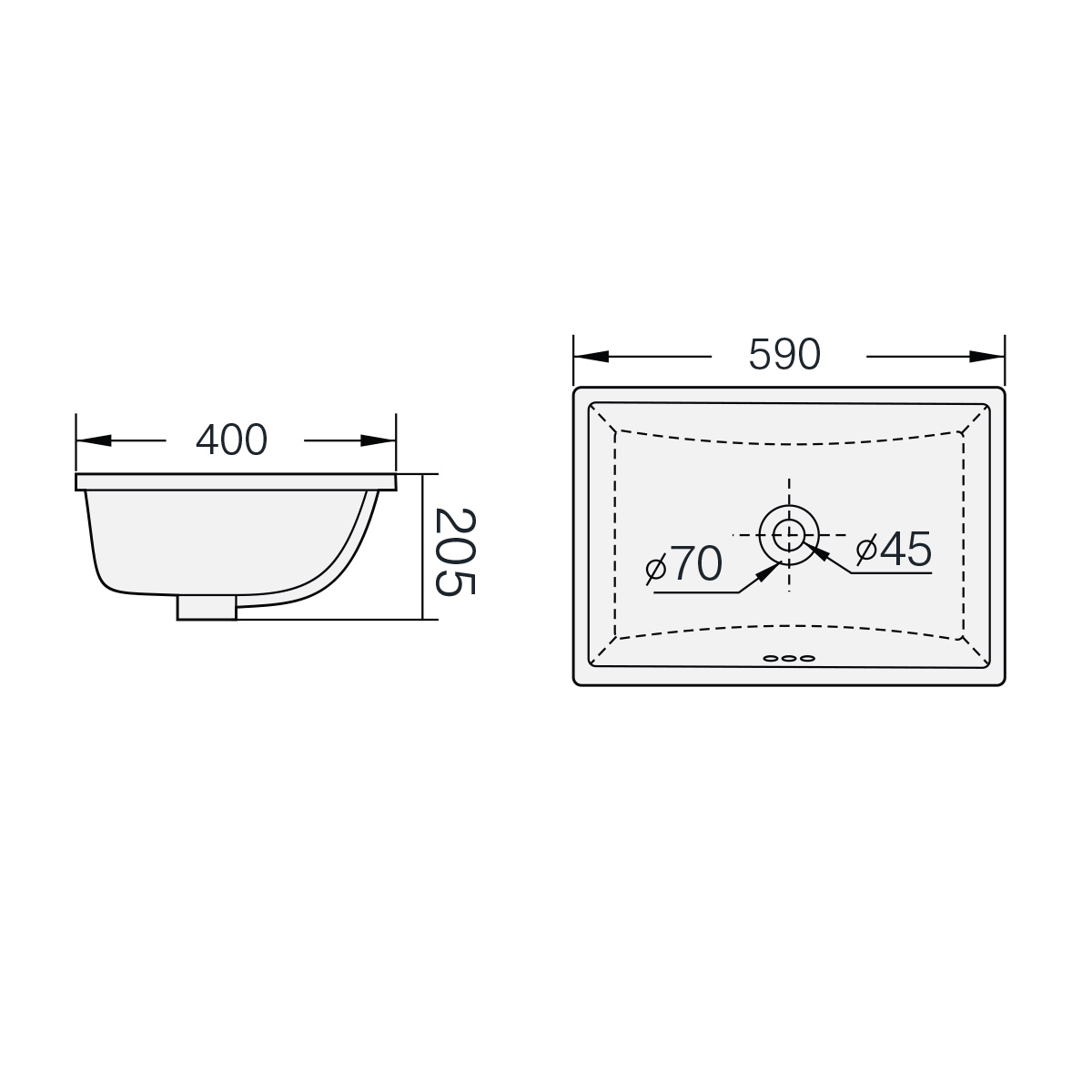 Lavabo âm DeMuhler ML716002 giá tốt
