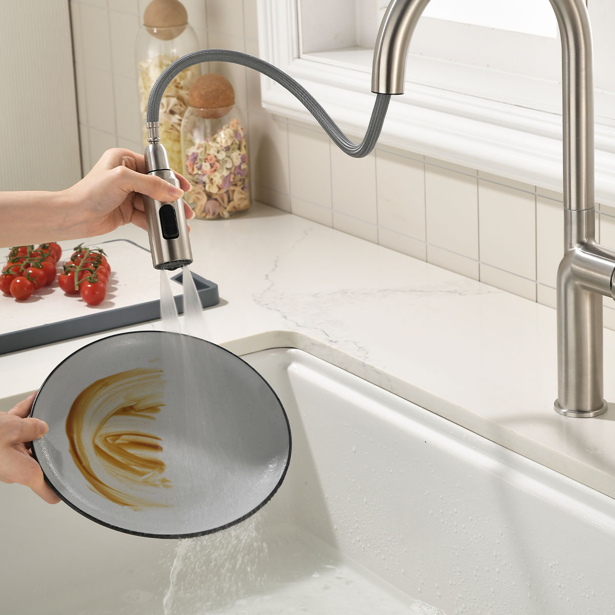 Vòi rửa bát DeMuhler ML863007SG cao cấp