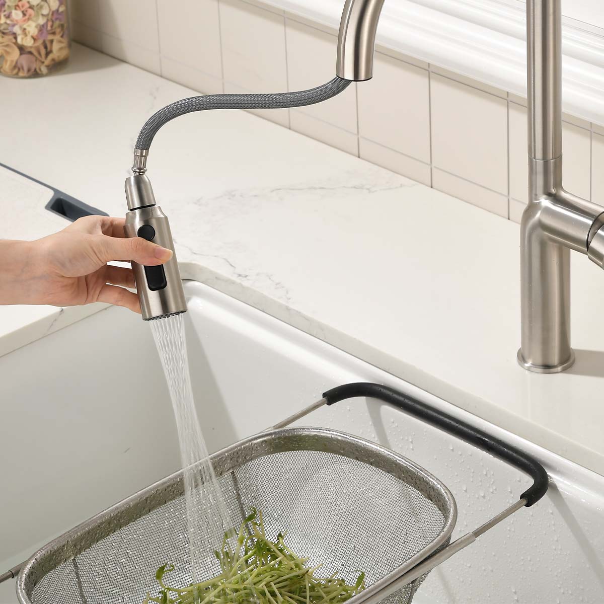 Vòi rửa bát DeMuhler ML863007SG bền đẹp