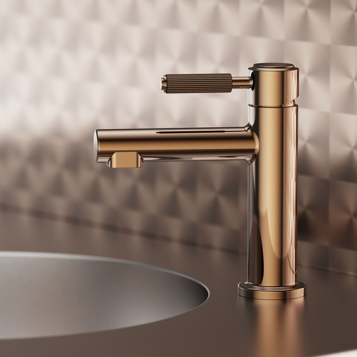 Vòi lavabo DeMuhler MLA611205BRG hiện đại