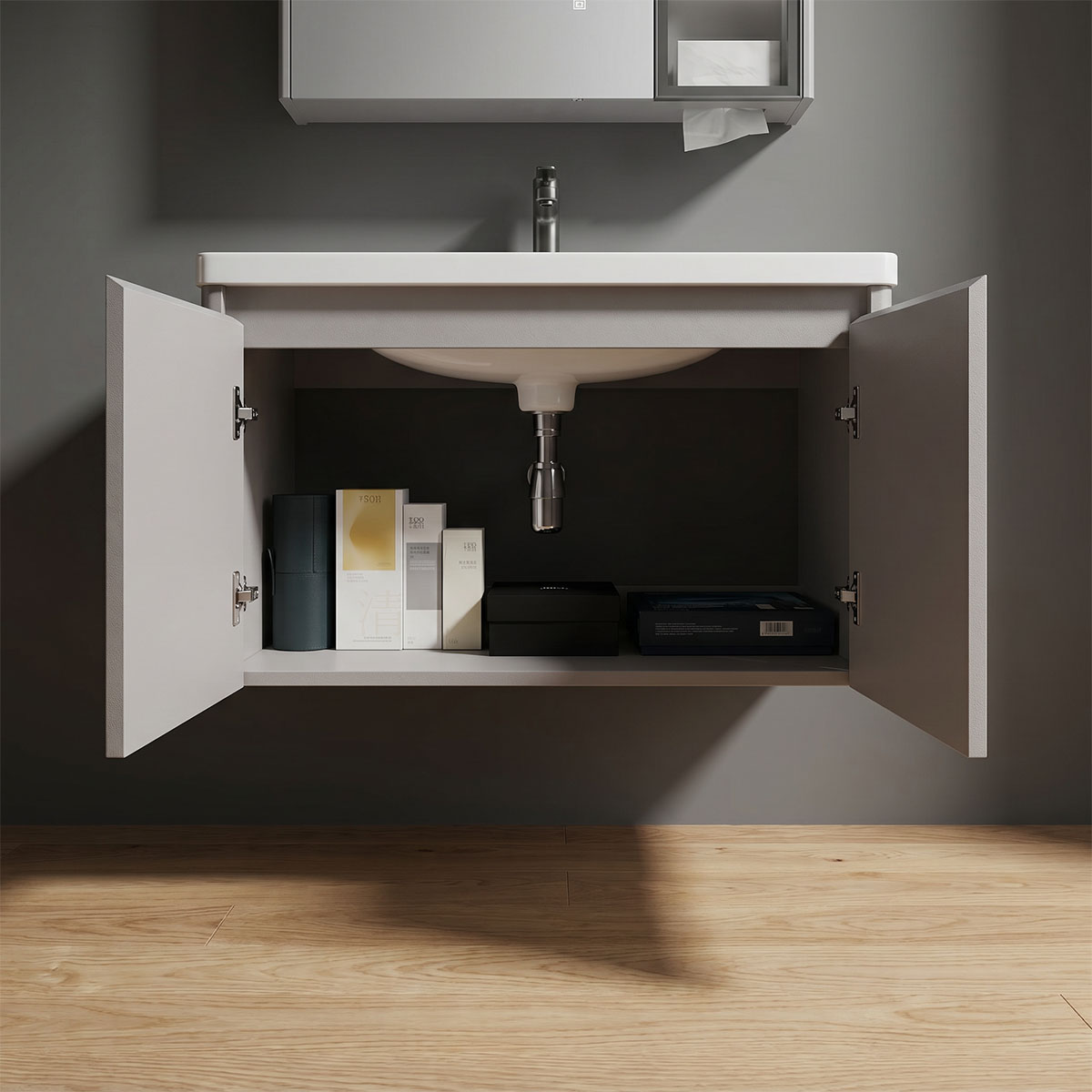 Bộ tủ Lavabo MR251612-80 hiện đại