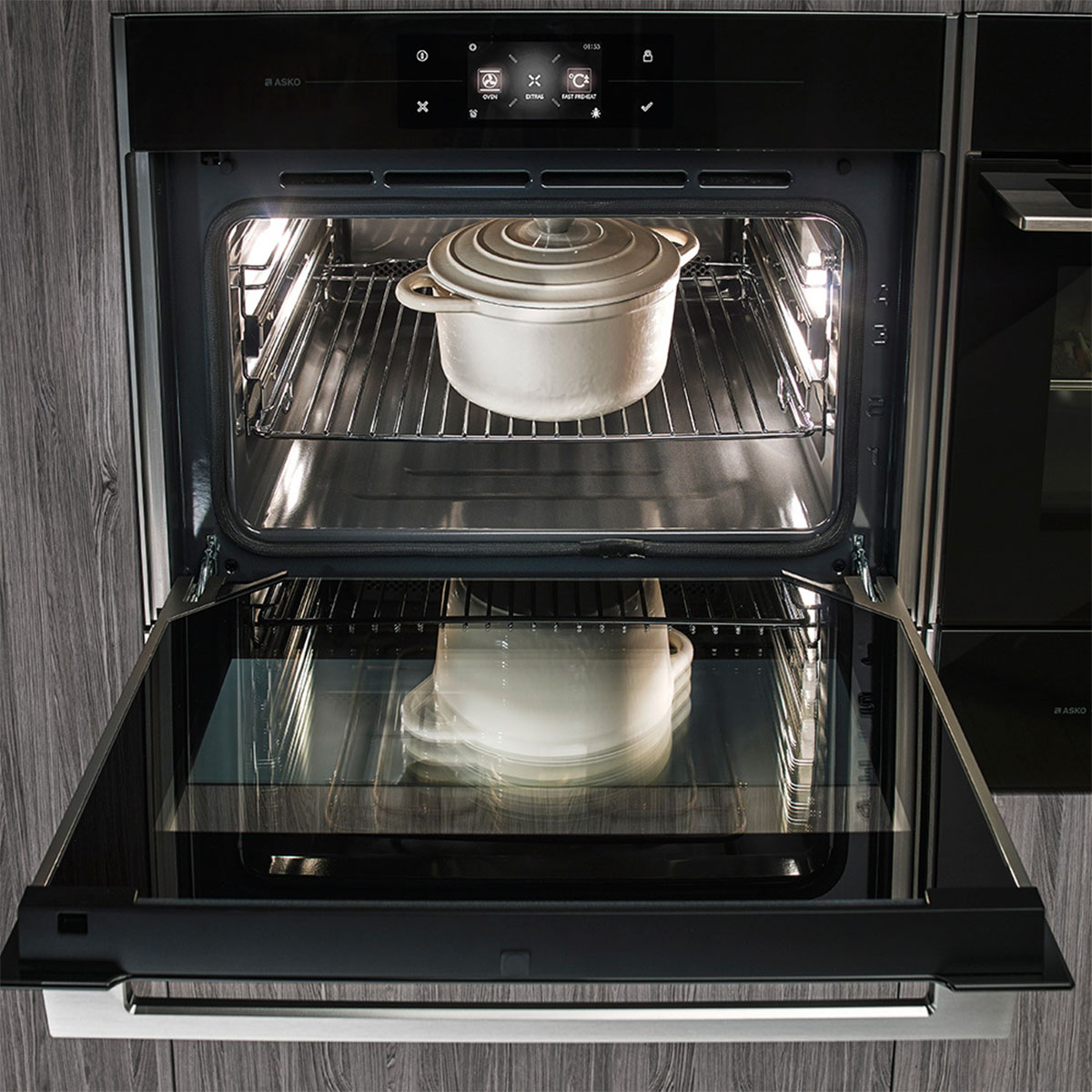 Lò vi sóng ASKO OCM8478G tích hợp nướng cao cấp