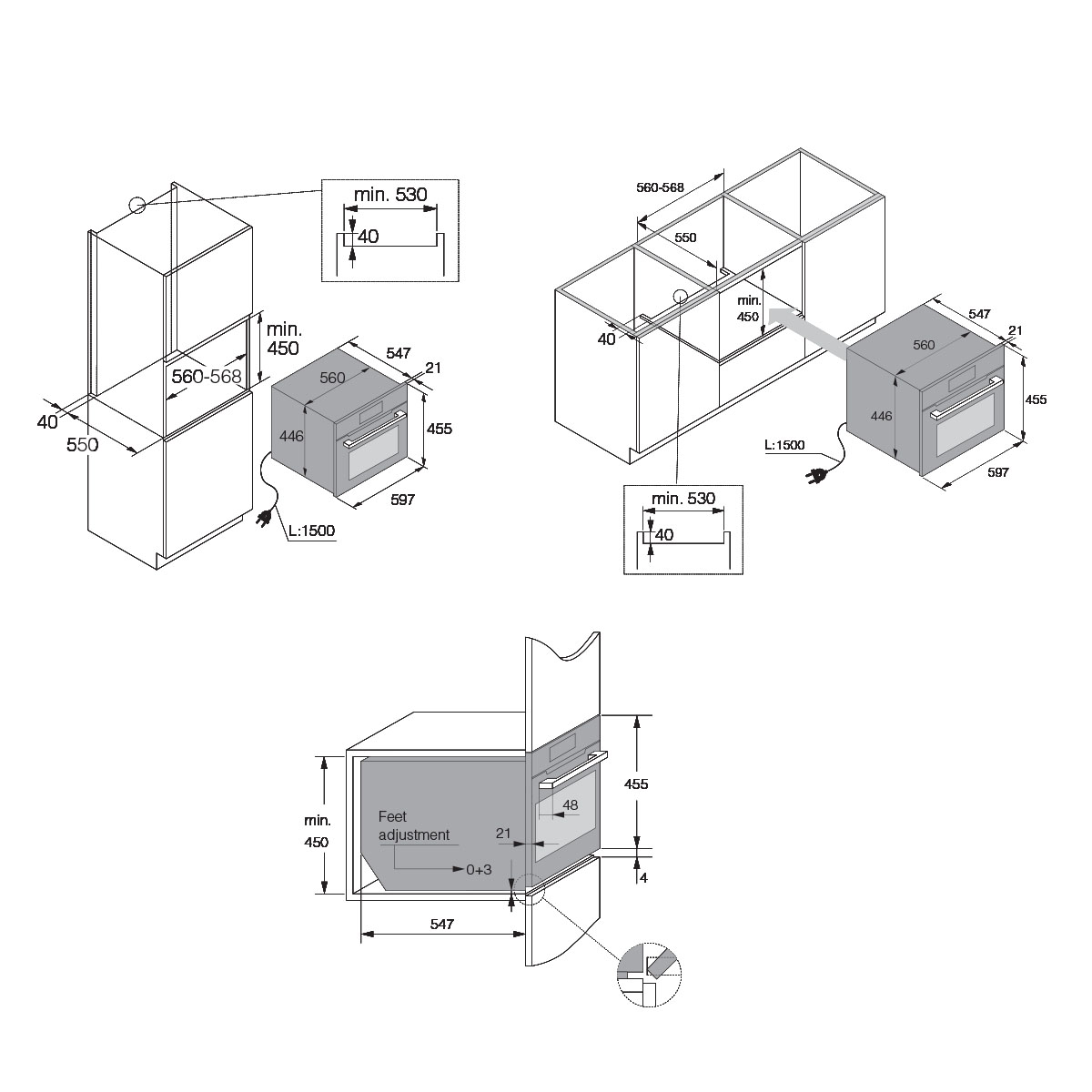 Lò vi sóng ASKO OCM8478G tích hợp nướng chính hãng