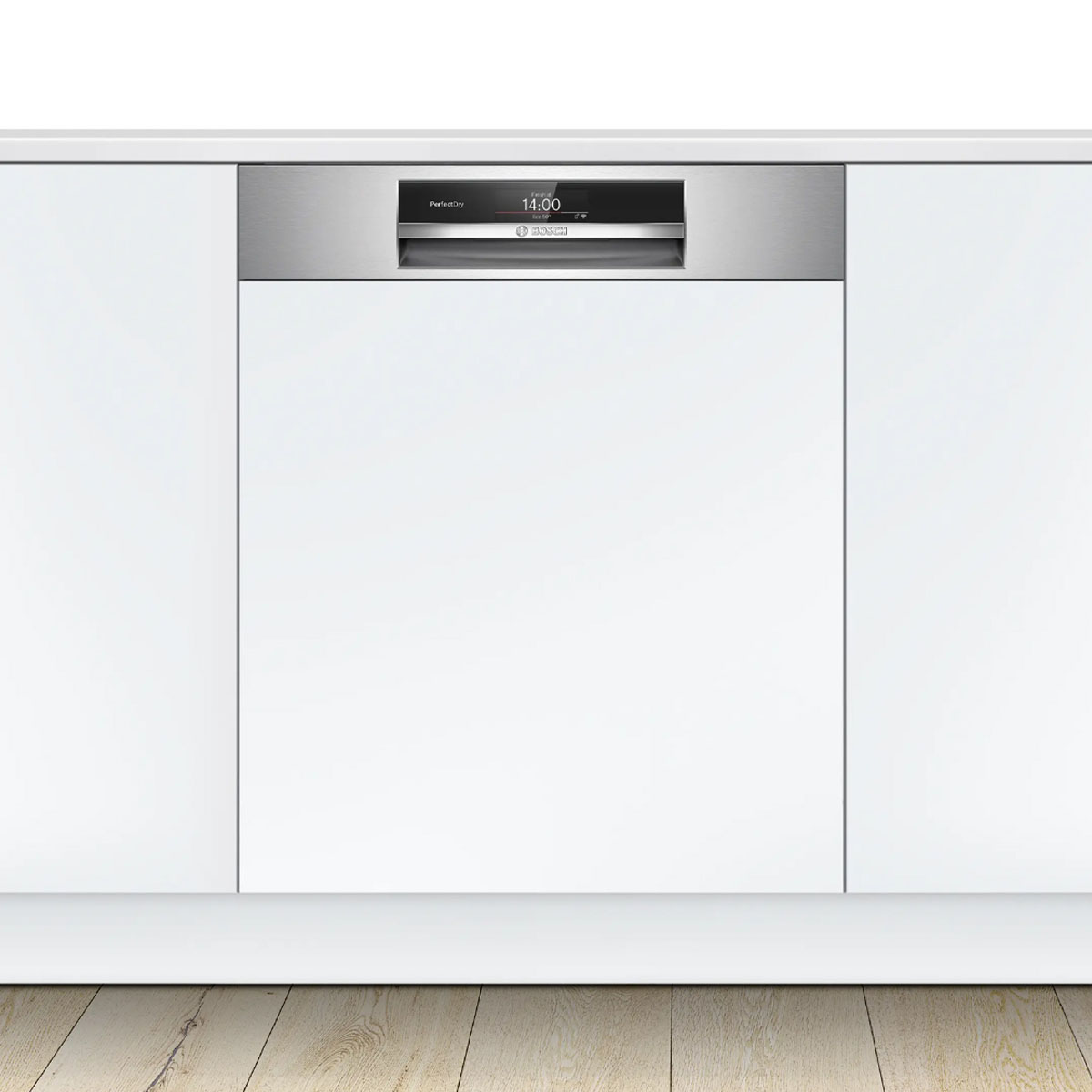 Máy rửa bát bán âm Bosch SMI8ZDS81T Serie 8 hiện đại
