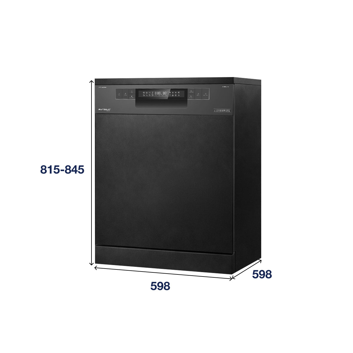 Máy rửa bát độc lập EUROSUN SMS81EU72G, 15 bộ giá tốt