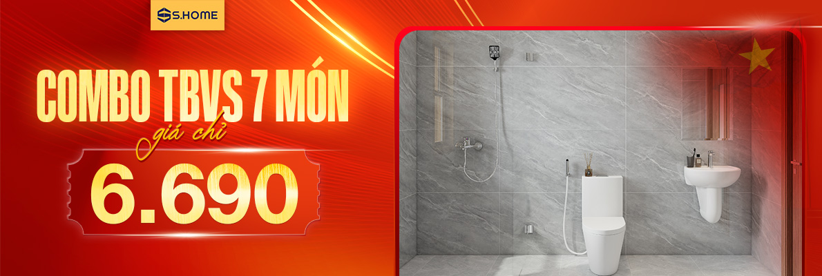 Combo Phòng Tắm Hiện Đại 6690K