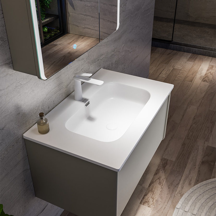 Tủ Lavabo kèm tủ gương DeMuhler ML276308-80