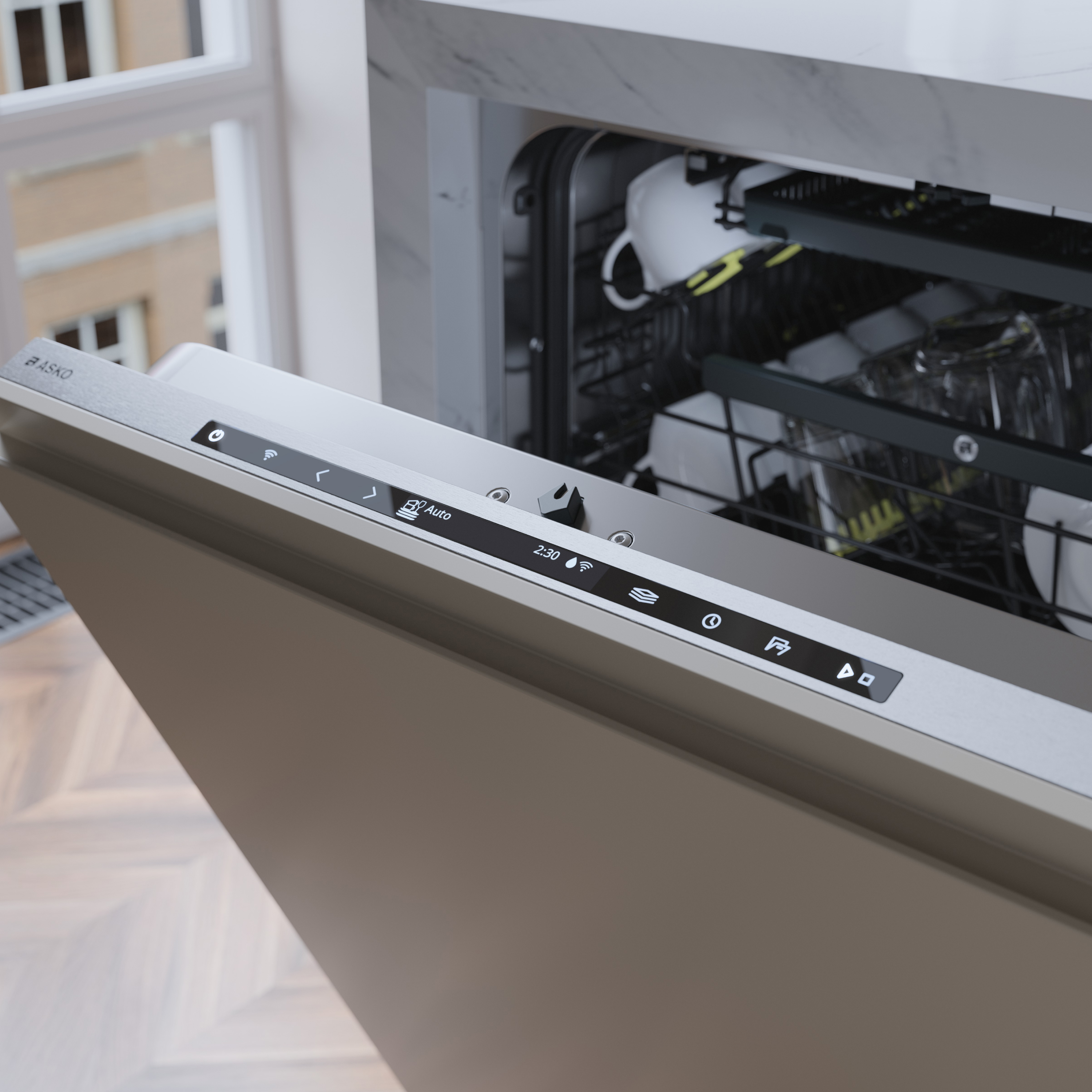 Máy rửa bát Asko DFI747U/1 âm tủ bền đẹp