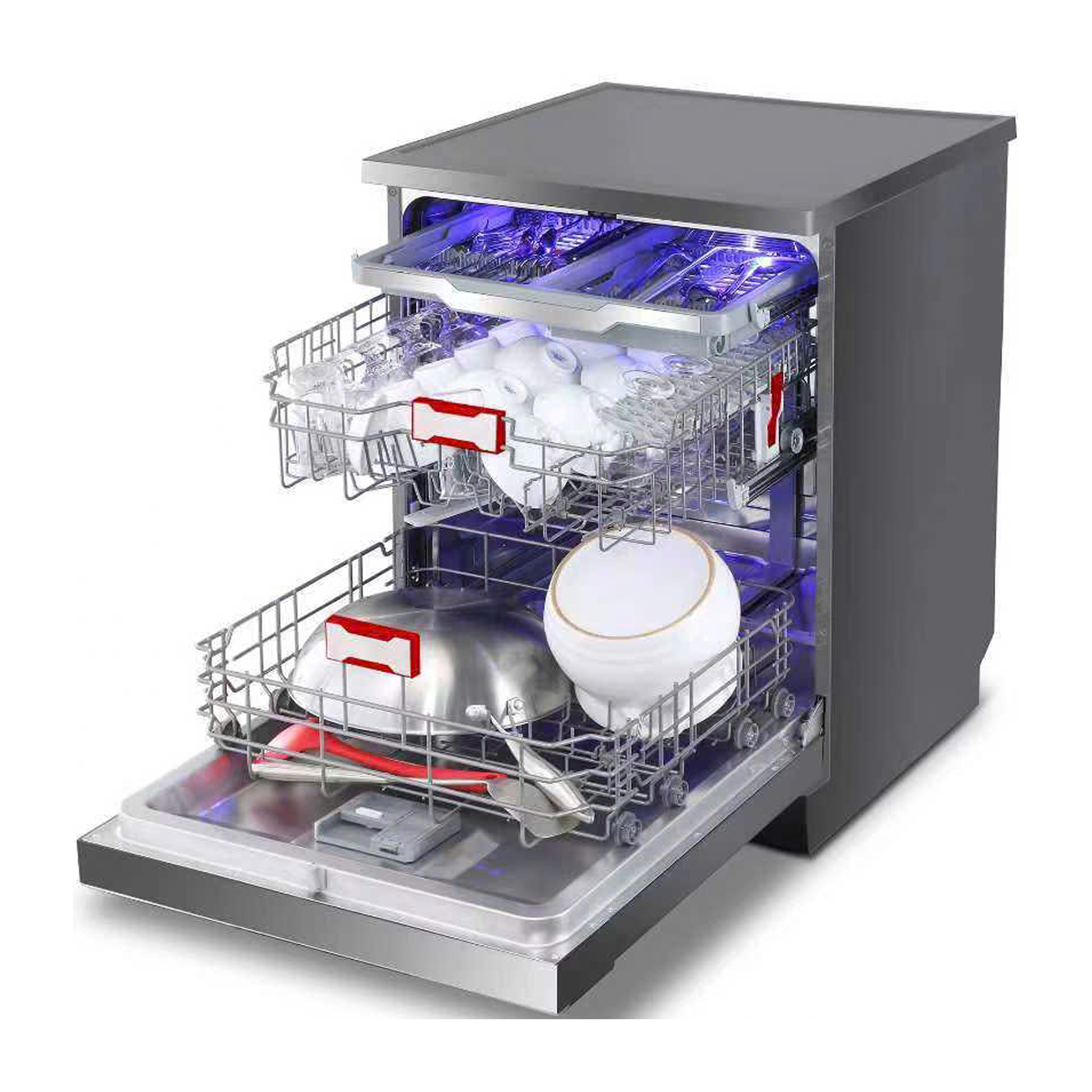 Máy rửa bát độc lập ZEMMER DWZ950IA-New, 16 bộ Châu Âu cao cấp