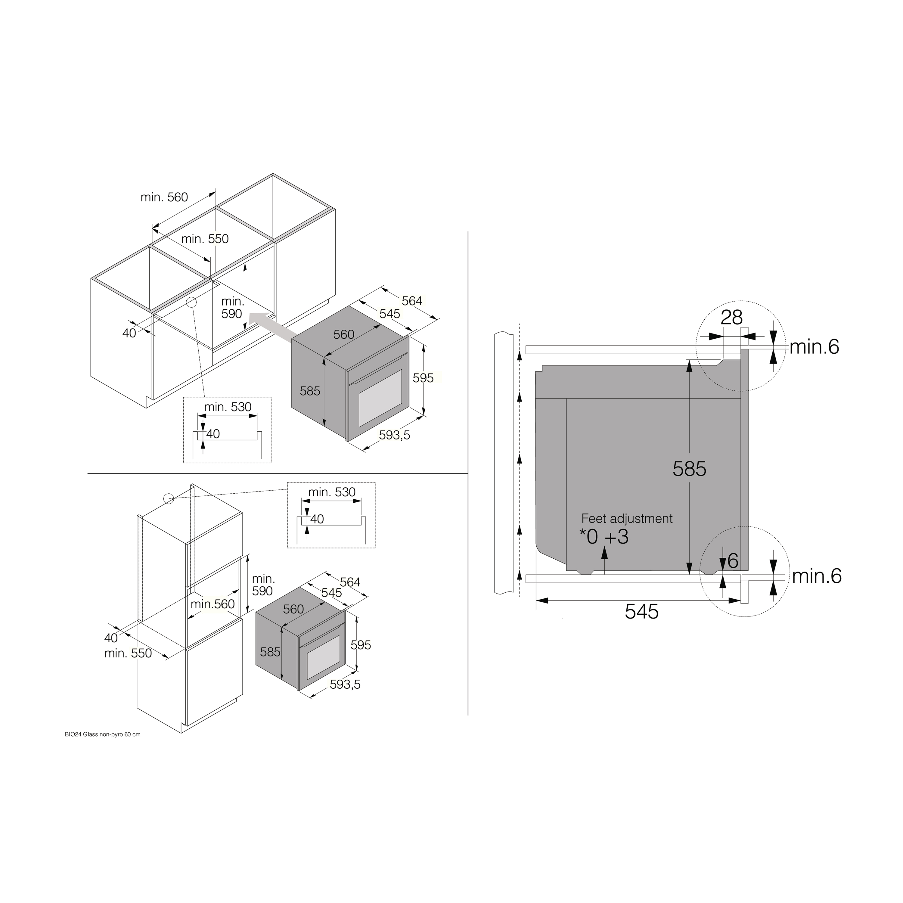 Lò nướng Asko OCS56BGH tích hợp hấp độ bền cao