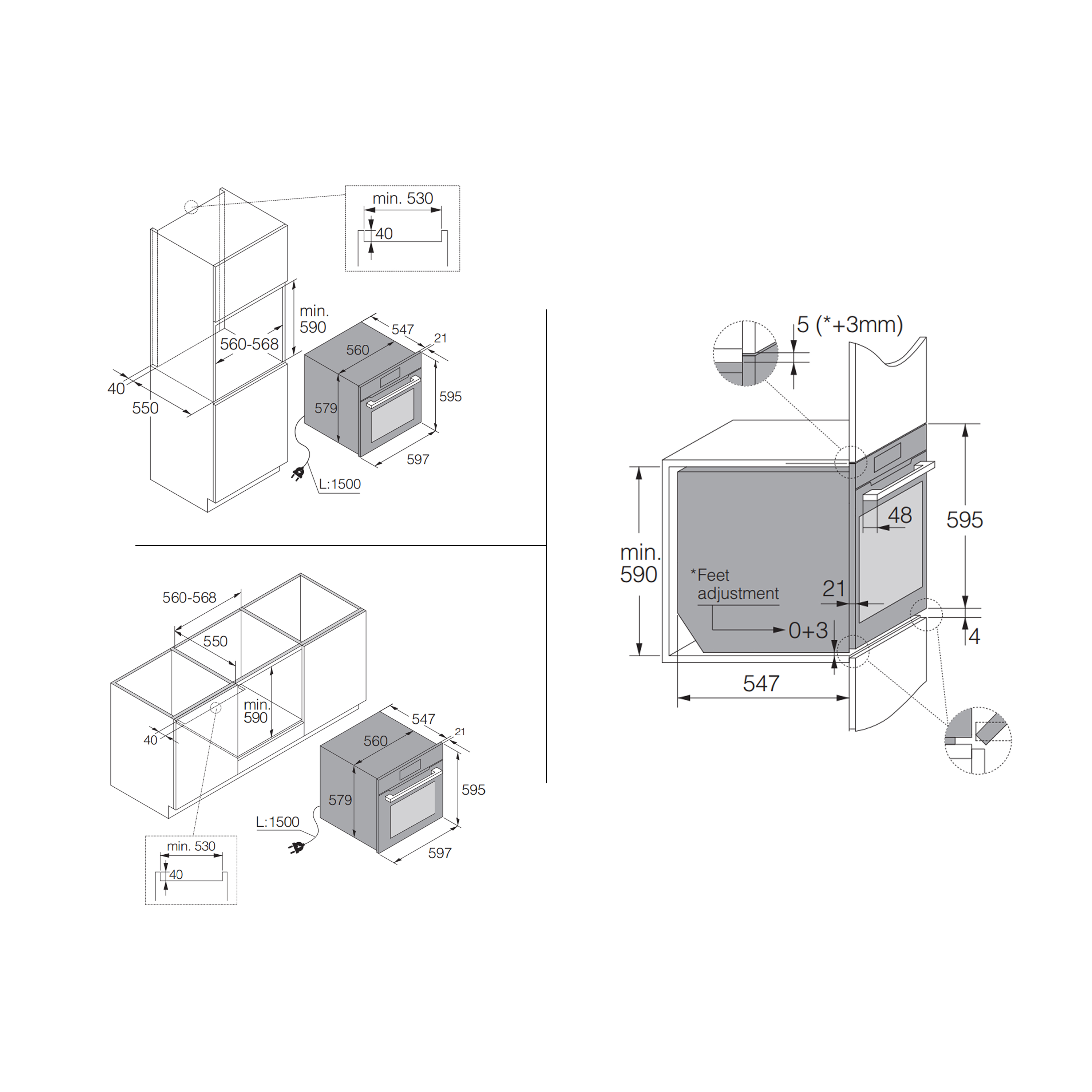 Lò nướng Asko OCS8678GG tích hợp hấp độ bền cao