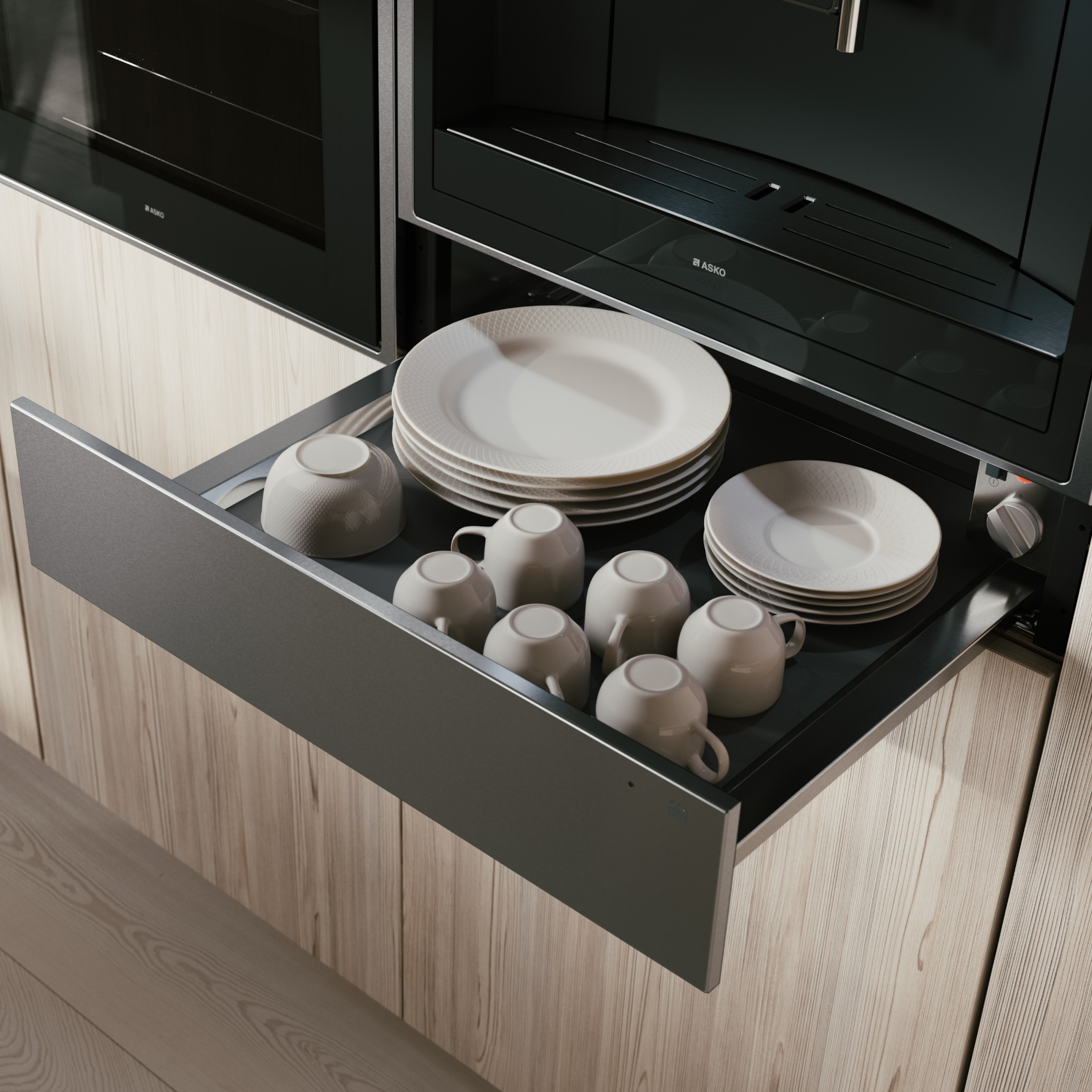 Ngăn hâm nóng Asko ODW61SS0 giá tốt