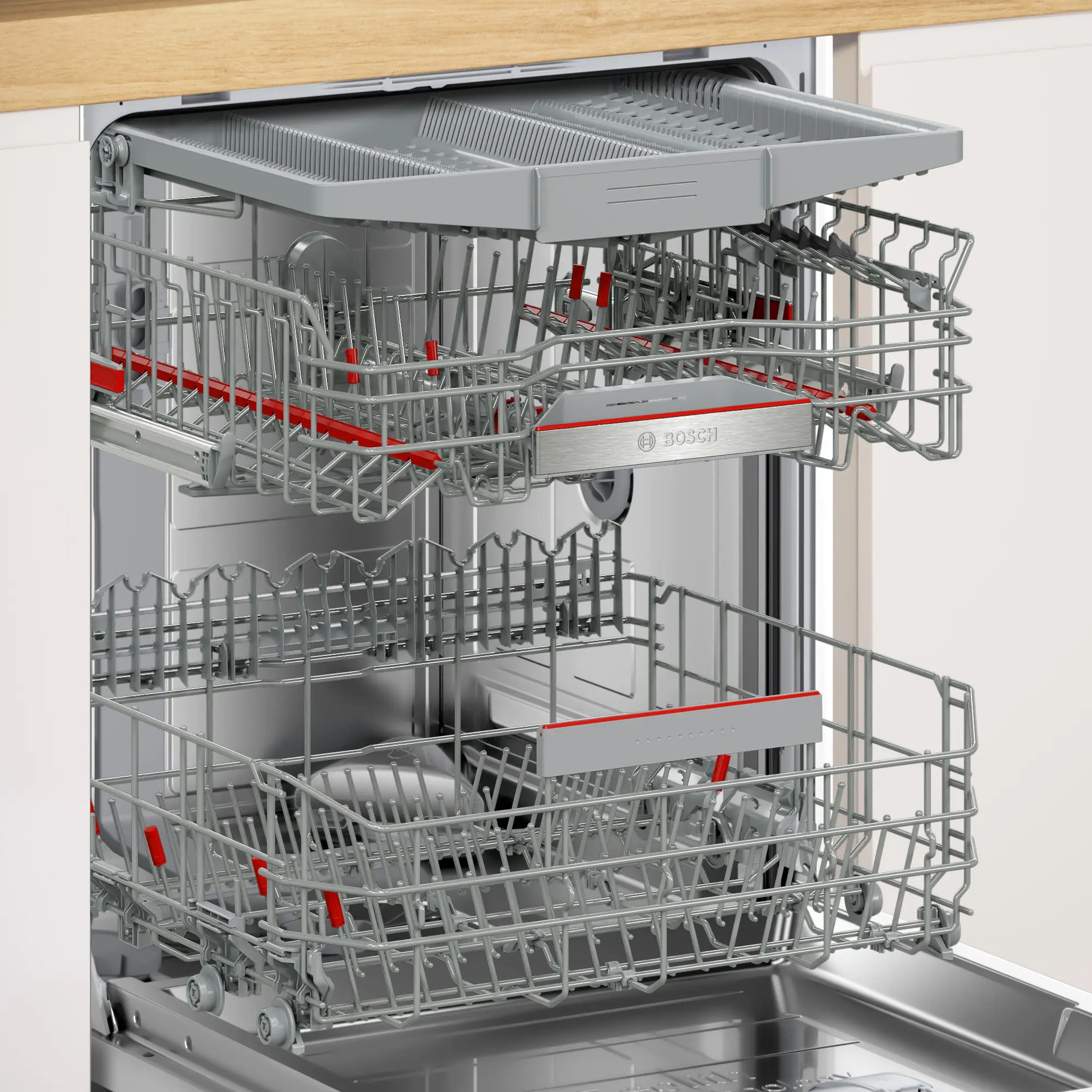 Máy Rửa Chén Âm Tủ BOSCH SMV6ZCX16E |Serie 6 tiện nghi