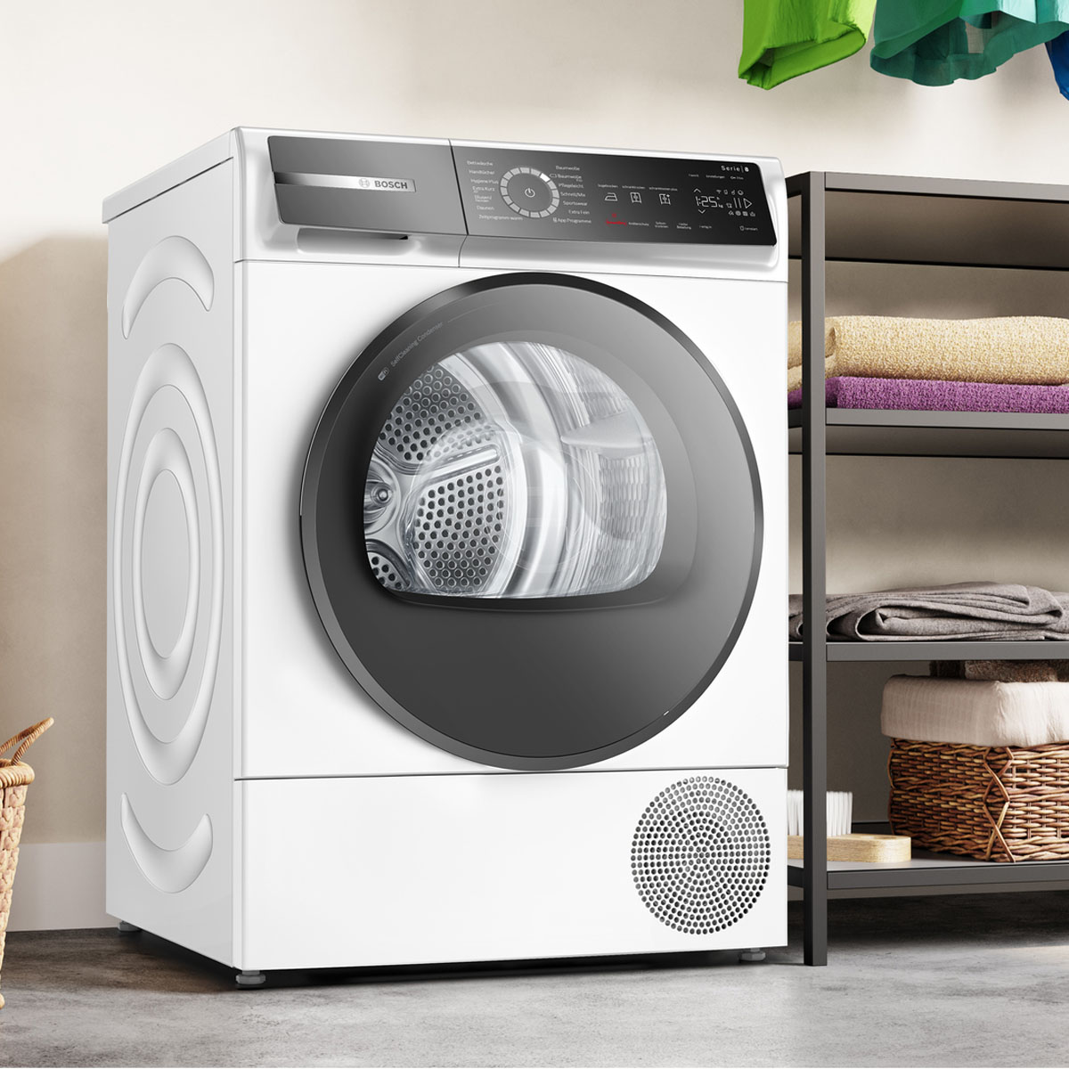 Máy sấy Bosch WQB245B40 series 8 cao cấp