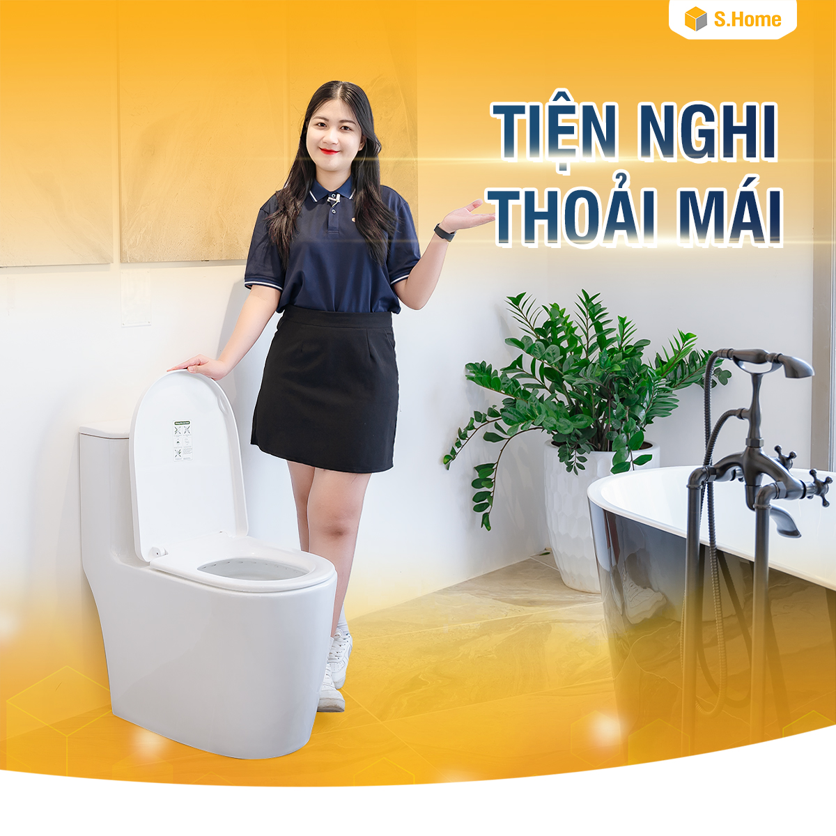 Bồn cầu một khối DeMuhler ML366301