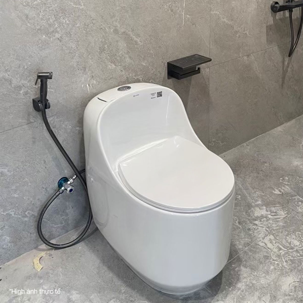 Bồn cầu 1 khối DeMuhler ML-S6W độ bền cao