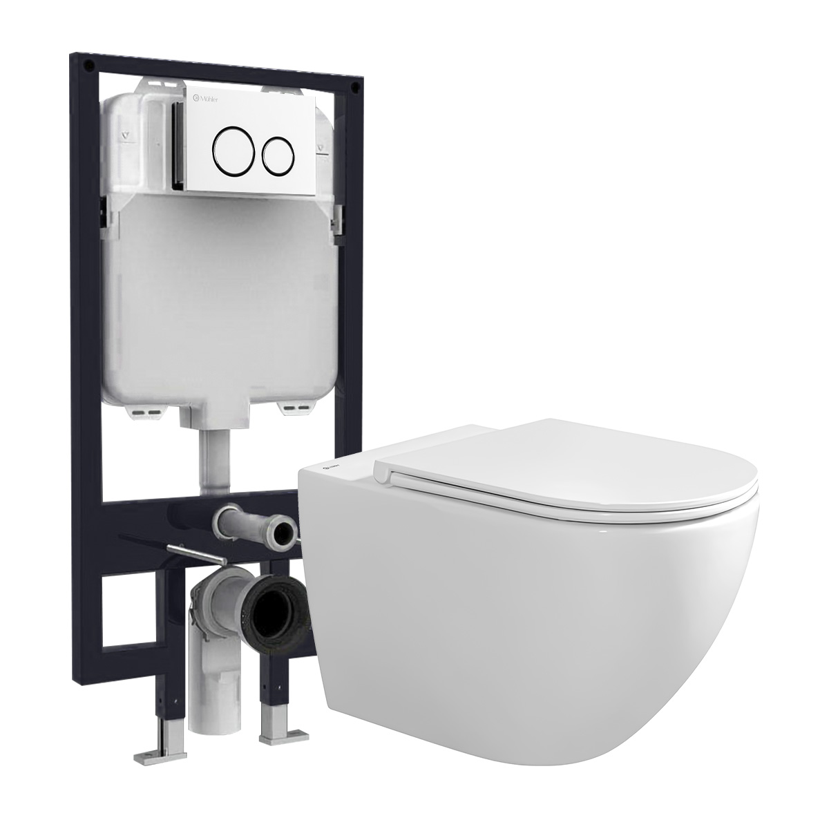 Bồn cầu âm tường DeMuhler ML361003