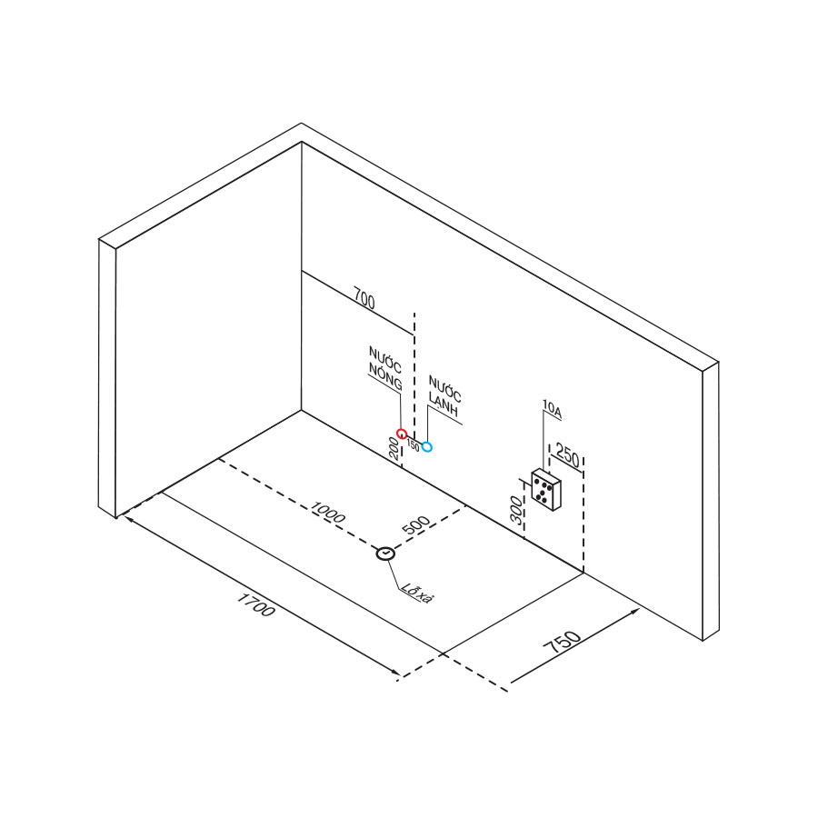 Bồn tắm DeMuhler ML661-17W-SM giá tốt