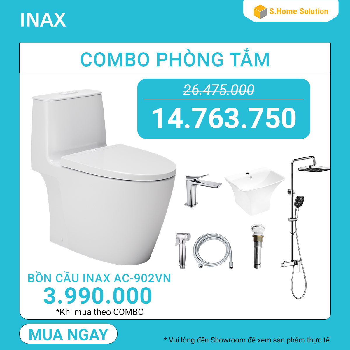 Combo INAX 3.990k