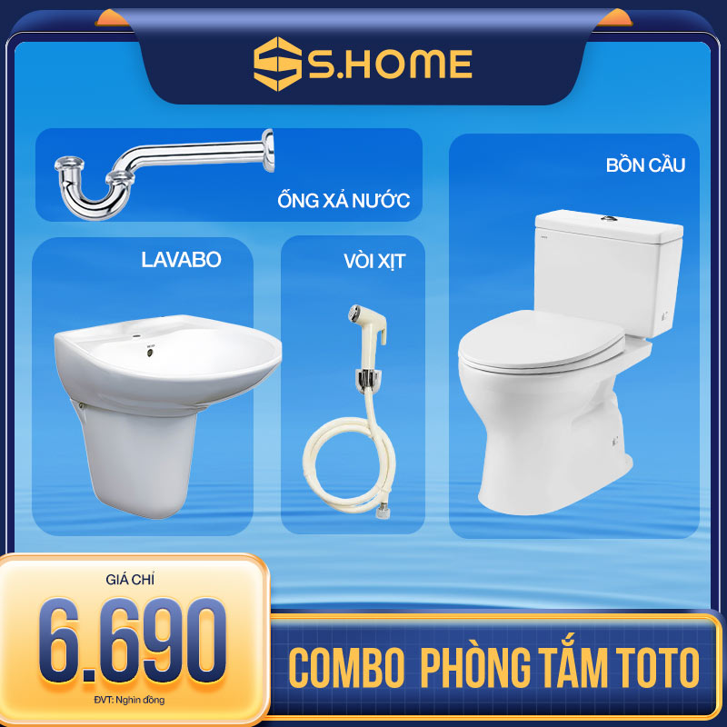 Combo thiết bị vệ sinh Toto giá chỉ 6690k