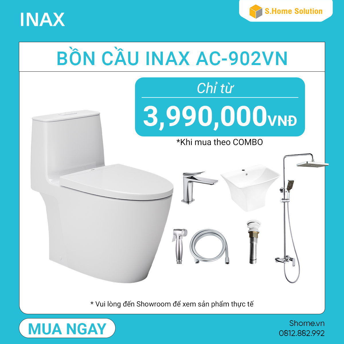 Combo INAX 3.990k
