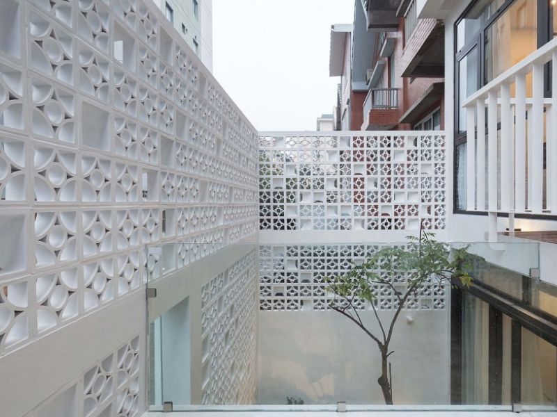 Gạch bông gió lấy ánh sáng