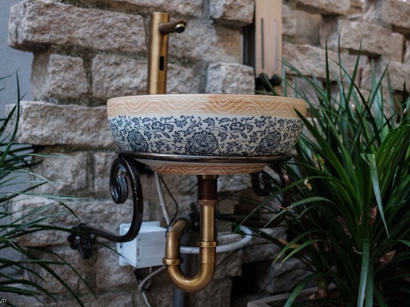 lavabo ngoài trời dễ di chuyển