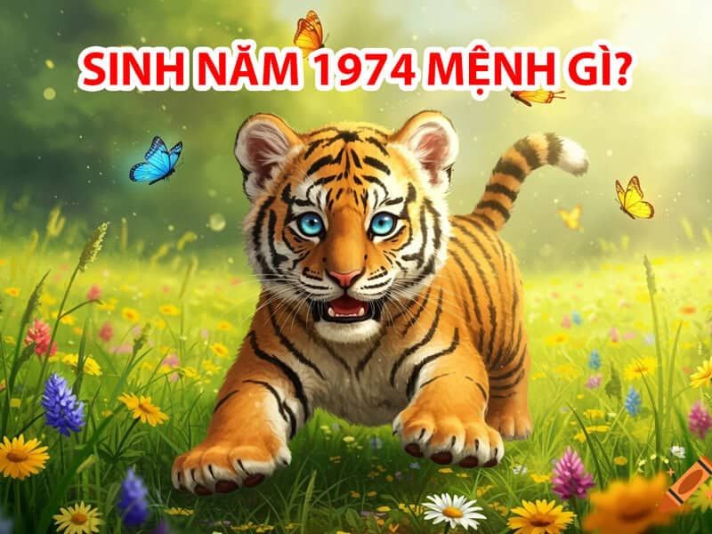 Người sinh năm 1974 mệnh gì?