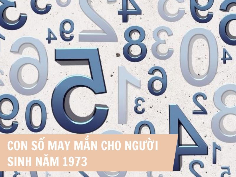 Quý Sửu 1973 hợp con số nào?